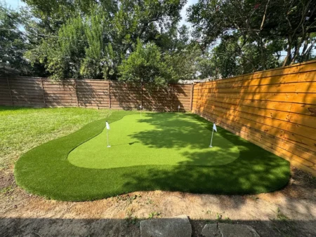 Houston Turf Artificial Putting Green Installation