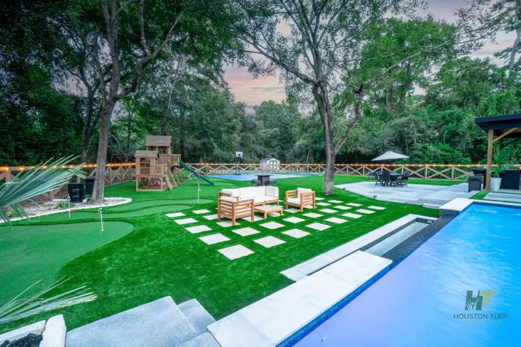 Houston turf artificial turf installation