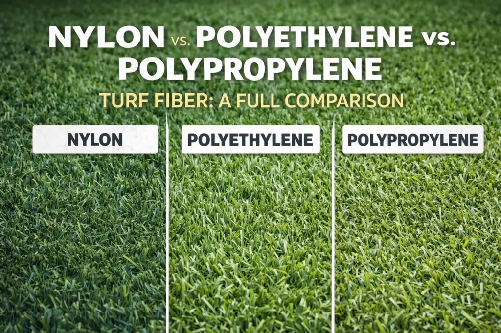 Houston turfNylon Polyethylene Polypropylene Turf Fiber